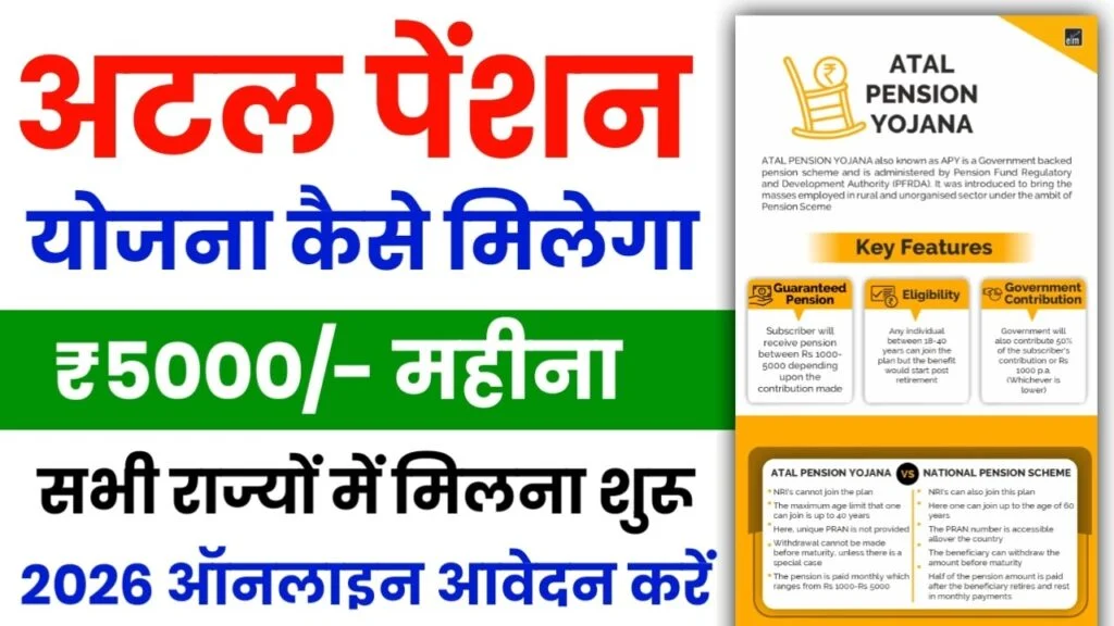Atal Pension Yojana 2026