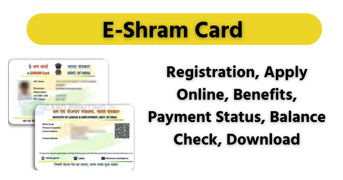 E-Shram Card
